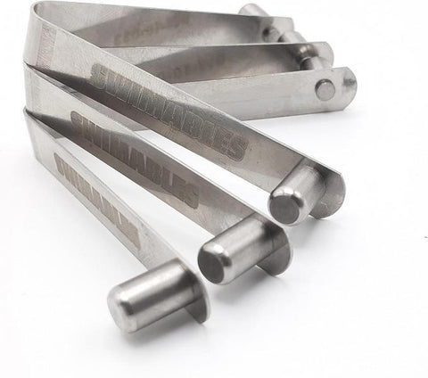 Swimables Stainless Steel V-Clips 3 Pack Sw-10-033 - Benchmark Pool Supply