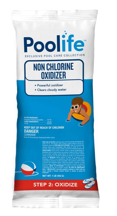 Poolife Non Chlorine Oxidizer 1lb Bag Step 2 Oxidize
