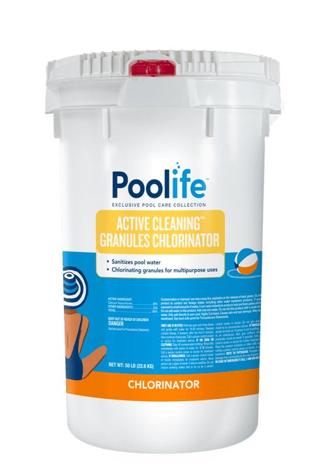 Poolife Active Cleaning Granules Chlorinator 50lb Front