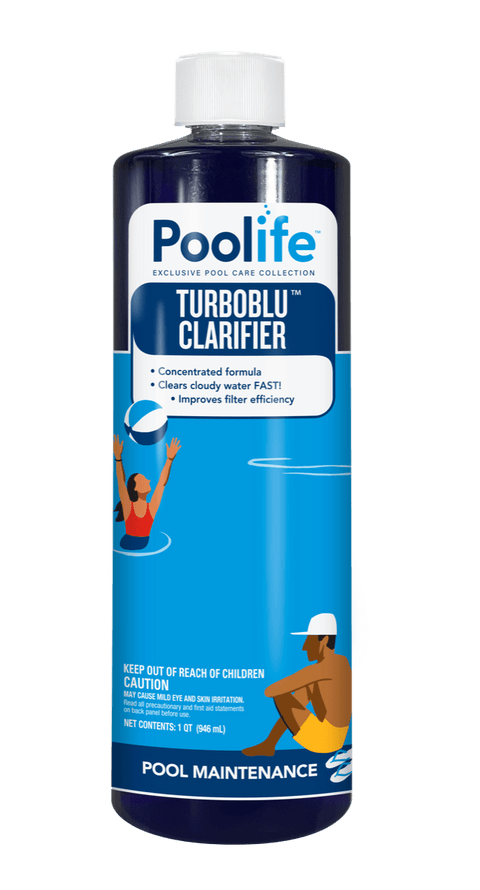 Poolife Turboblu Clarifier Pool Maintenance Quart Front
