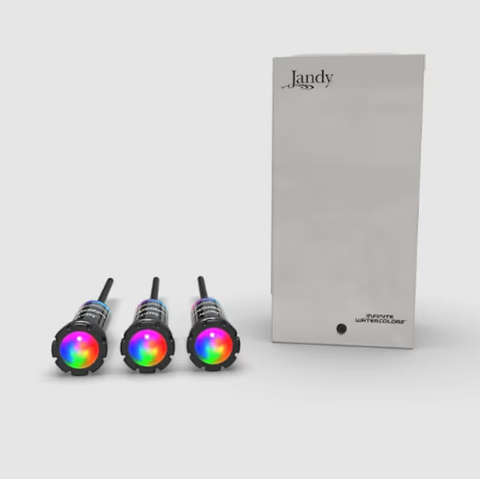 Jandy 3-LED Infinite WaterColors Pool Light & Controller