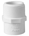 American Granby SCH 40 PVC Male Adapter 2" white threaded genuine OEM pool part