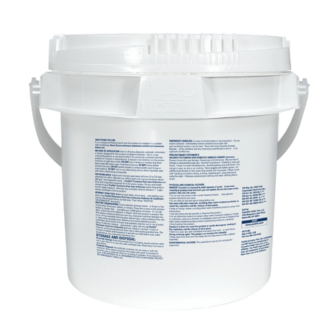 Poolife MPT Extra Bucket - Back Label