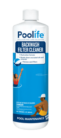 Poolife Backwash Filter Cleaner 1 Qt for Sand & DE for genuine OEM pool filter maintenance