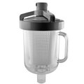Swimables Heavy Duty Leaf Canister Debris Trap for pool cleaner with clear body and handle