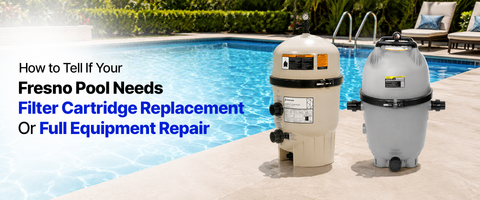 How to Tell If Your Fresno Pool Needs Filter Cartridge Replacement or Full Equipment Repair