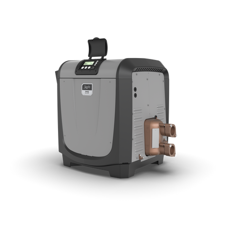 Jandy JXIQ Pool Heater, 400, ASME, Natural Gas, CuNi Hx, Bronze Header | JXIQ400NS