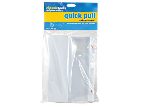 Quick Pull Skimmer Weir Door