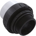 Praher 2" MPT x 2" Slip Union Adapter for pool plumbing by Benchmark Pool Supply