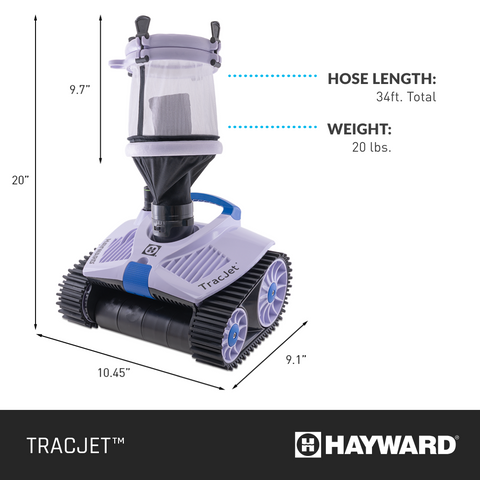 Hayward TracJet In-Ground Pressure Pool Cleaner | W3TJP100C