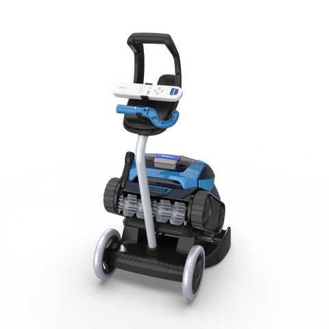 Polaris Freedom Plus on Caddy with remote and hook
