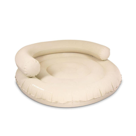 Slimline CLOUD OXFORD FABRIC FLOAT LOUNGE HYBRID - 360 W/ BACKREST | 90575 - Benchmark Pool Supply