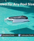 Aiper Pool Skimmer pool size
