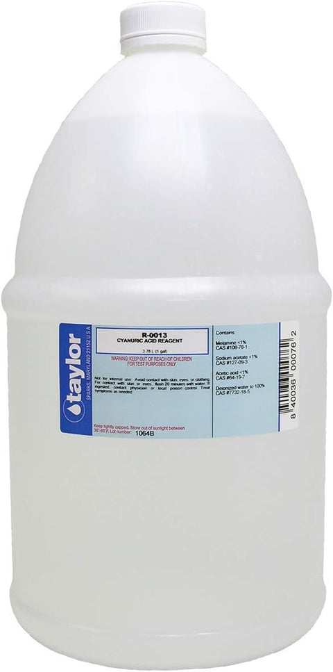 Taylor R-0013-G Cyanuric Acid Reagent – 1 Gallon