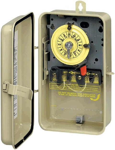 Intermatic T104R3 240V Pool Timer Switch – Steel Case