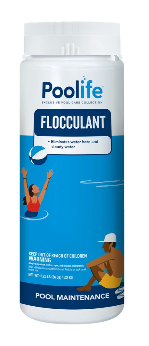 Poolife Flocculant Pool Maintenance 2.25lb Front