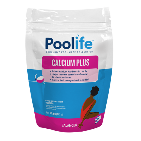 Poolife Calcium Plus balancer 8lb bag front