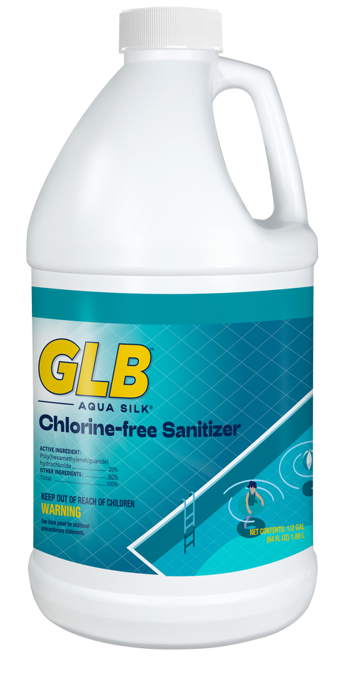 GLB Aqua Silk Chlorine-Free Sanitizer 64fl OZ