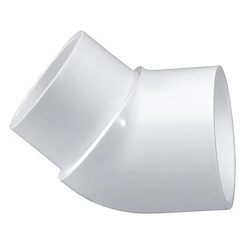 2" PVC Street 45 Elbow Fitting