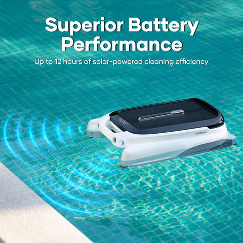 Aiper Solar Powered Pool Skimmer Battery Performance