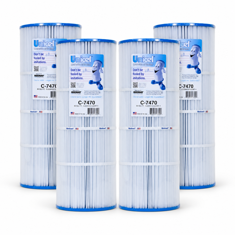 Unicel C-7470-4 80 Sq Ft Filter Cartridges 4-Pack | Pentair CCP320