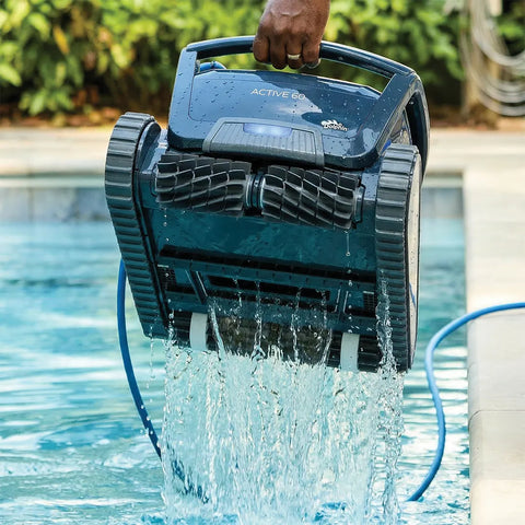 Maytronics Dolphin Active 60 Robotic Pool Cleaner | Wi-Fi + Caddy