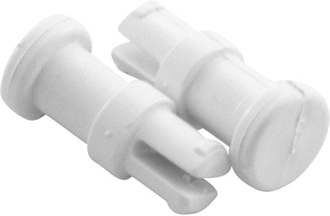 Pentair EU147 Snap-Fit Vac Tube Post 2-Pack genuine OEM pool parts from Benchmark Pool Supply