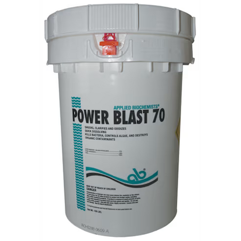 Applied Bio 40710 Power Blast Cal Hypo Pool Shock 100 lb