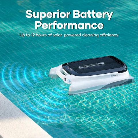 Aiper Surfer M1 – Solar Powered Robotic Pool Surface Skimmer for swimming pools