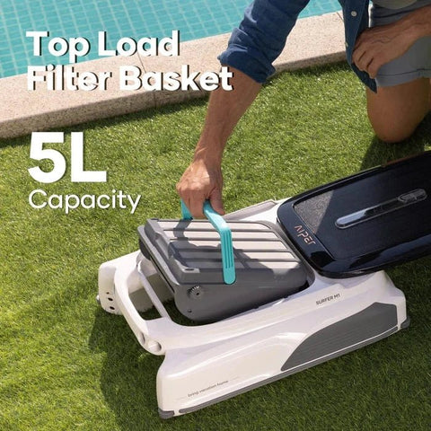Aiper Surfer M1 – Solar Powered Robotic Pool Surface Skimmer for swimming pools