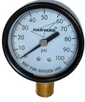 American Granby Top Mount Pressure Gauge – 0 - 60 PSI for Pool & Spa Systems for swimming pools