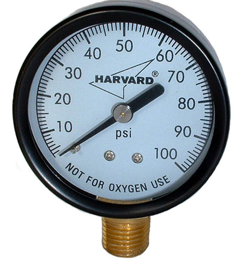 American Granby Top Mount Pressure Gauge – 0 - 60 PSI for Pool & Spa Systems for swimming pools