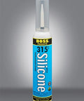 Boss 315 Clear Silicone Sealant – Waterproof & Flexible Adhesive 8oz for swimming pools
