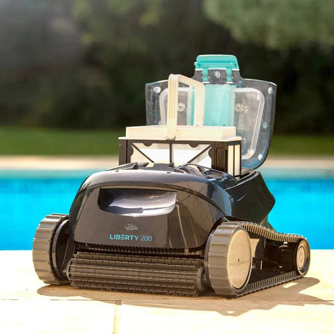Dolphin Liberty 200 – Cordless Robotic Pool Cleaner for swimming pools
