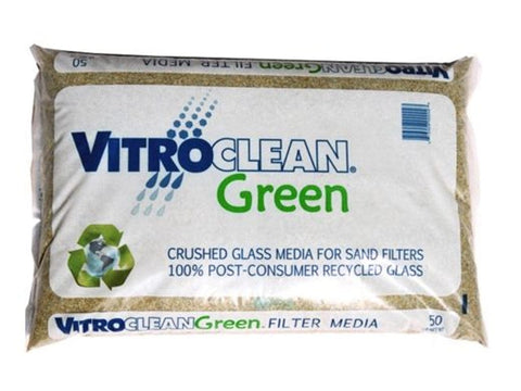 Glass Vitroclean Filter Media – Advanced Pool Filtration Alternative to Sand for swimming pools