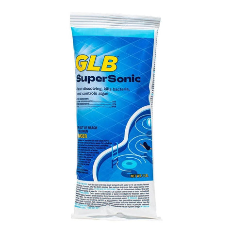 GLB SuperSonic – 1lb Pool Shock Treatment Shocks for swimming pools