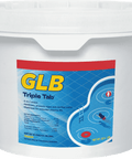 GLB Triple Tab – 3" Stabilized Chlorine Pool Tablets for swimming pools