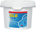 GLB Triple Tab 3" Stabilized Chlorine Tablets container for pool chemical treatment by GLB