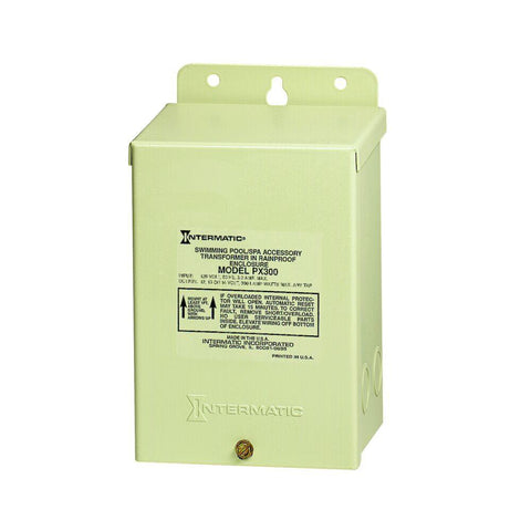 Intermatic PX300 – 300W Pool Light Transformer for 12V Low Voltage Lighting for swimming pools