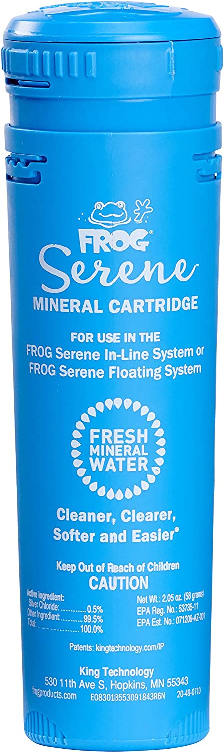 Kingtec Spa Frog Mineral Cartridge – Mineral Sanitizer for Hot Tubs & Spas for swimming pools