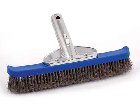 Oreq 5" Stainless Steel Algae Brush – Spot Scrubber for Plaster Pools | BR1005S for swimming pools