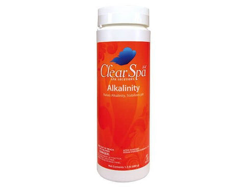 Oreq Clear Spa 104° Alkalinity 2 lb – Spa Alkalinity Increaser Balancers for swimming pools