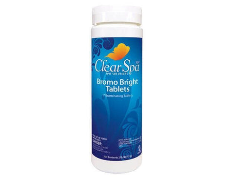 Oreq Clear Spa 104° Bromo Bright Bromine Tablets 1.5 lb – Spa Sanitizer Sanitizers for swimming pools
