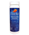 Oreq Clear Spa 104° Chlorinating Granules 2 lb – Fast - Dissolving Spa Sanitizer Sanitizers for swimming pools