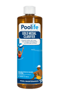 Poolife Gold Medal Clarifier for Clear Pool Water 1 qt bottle from Benchmark Pool Supply