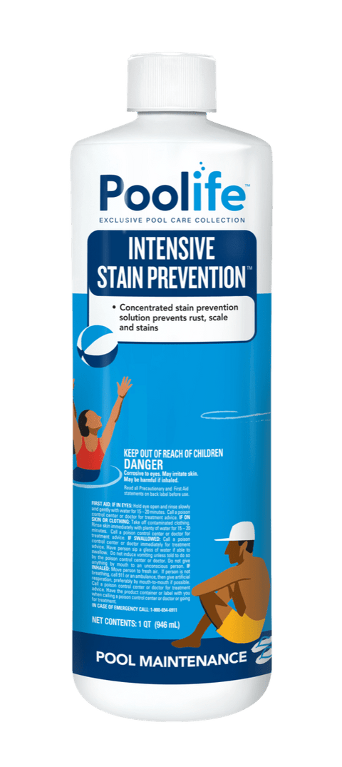 Poolife Intensive Stain Prevention – Protect Against Metal & Scale Buildup (1 Qt) Stain & Scale for swimming pools