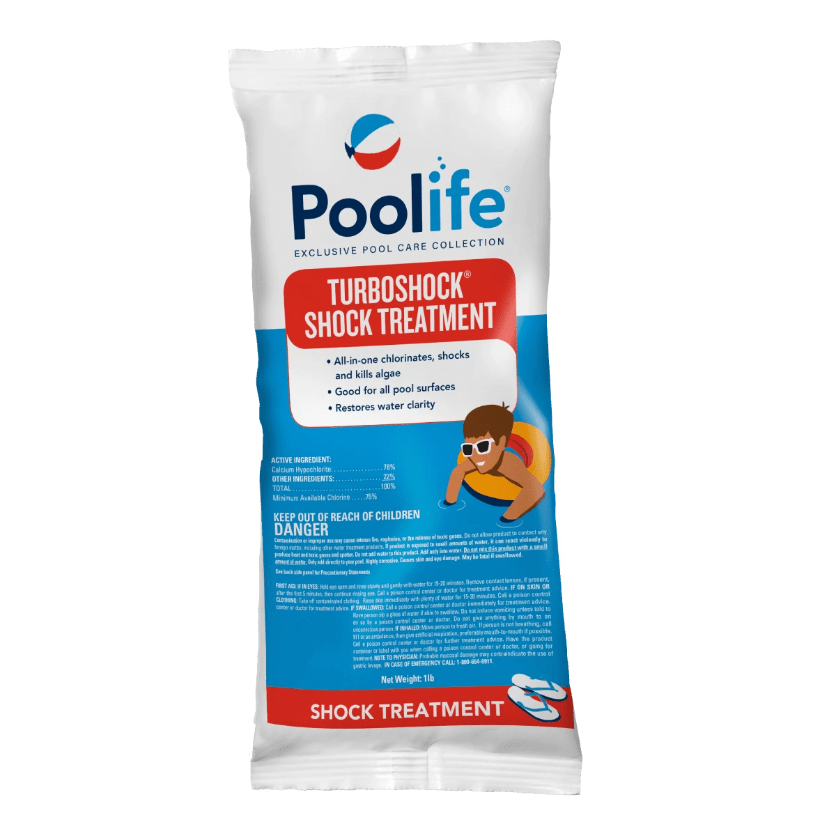 Poolife Turbo Shock Calcium Hypochlorite - Thumbnail 2