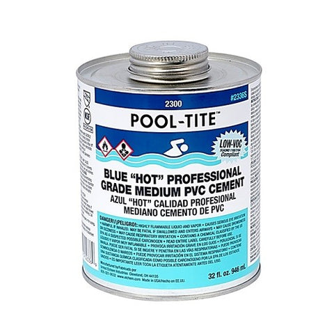 Pool-Tite Professional Grade Medium PVC Cement