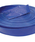 Pro 2" x 50' Drain Hose – Heavy - Duty Woven Blue Backwash Hose for swimming pools