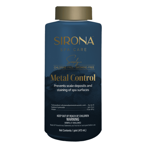 Sirona Simply Metal Control 16 oz – Spa Metal Sequestrant & Stain Prevention Stain & Scale for swimming pools